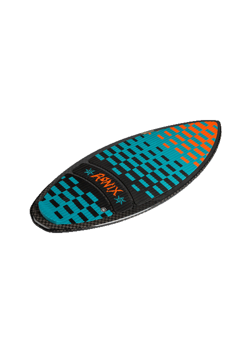 2025 Ronix Beaux Skimmer Wakesurf Board | Wakesports Unlimited - CARBON / HIGH VOLTAGE CORE BEAUX