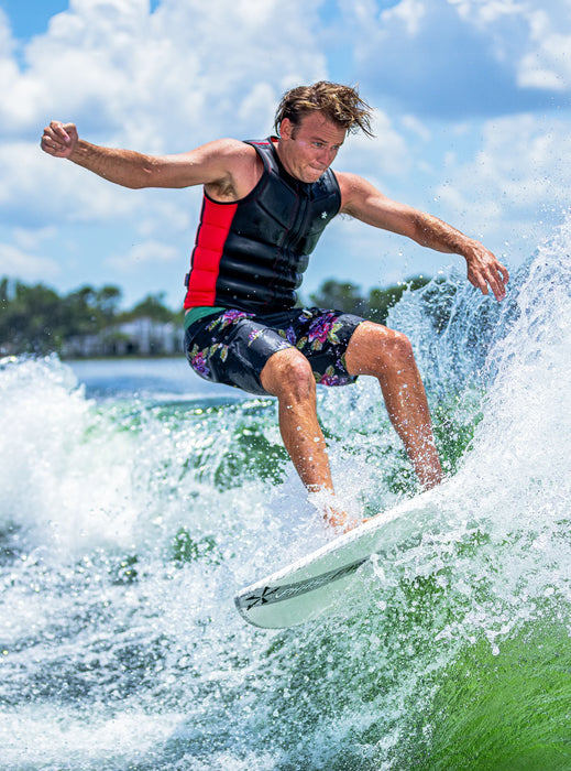 Action Shot 1 | 2025 Phase 5 Aku Wakesurf Board | Wakesports Unlimited