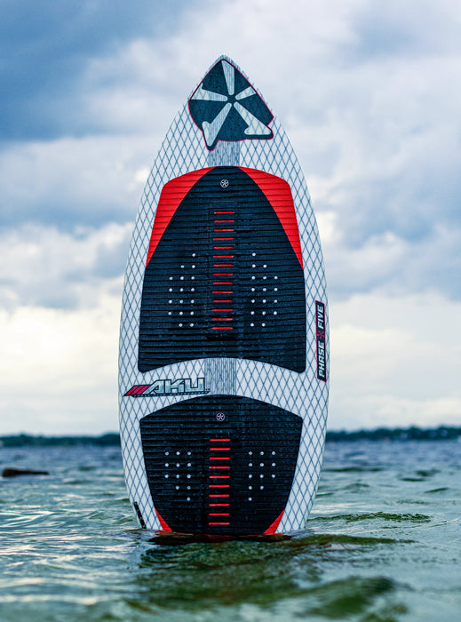 Stand up Product Photo Top | 2025 Phase 5 Aku Wakesurf Board | Wakesports Unlimited