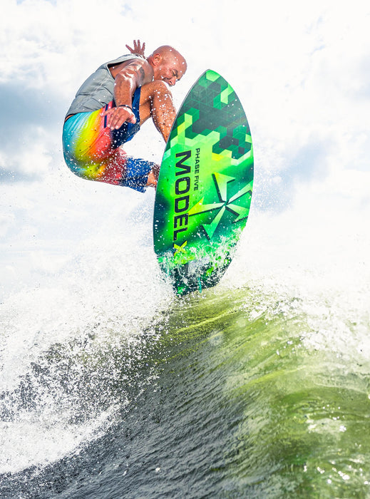 Action Photo 1 | 2025 Phase 5 Model X Wakesurf Board | Wakesports Unlimited