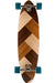 2023 Sanford Shapes Dreamweaver: Walnut Complete Longboard Skateboard 38" - Wakesports Unlimited