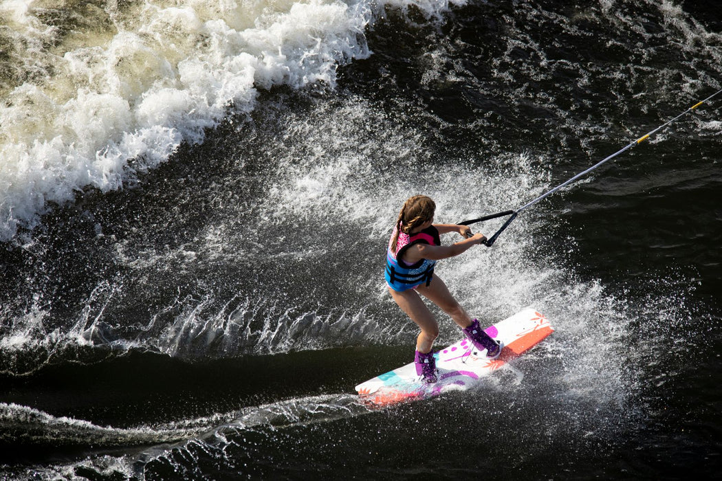 Ronix August Girl's Wakeboard Package 2025 | Wakesports Unlimited - Action Shot