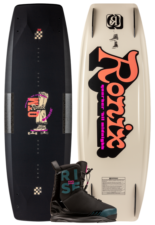 Ronix Quarter 'Til Midnight w/ Rise Wakeboard Package|Wakesports Unlimited