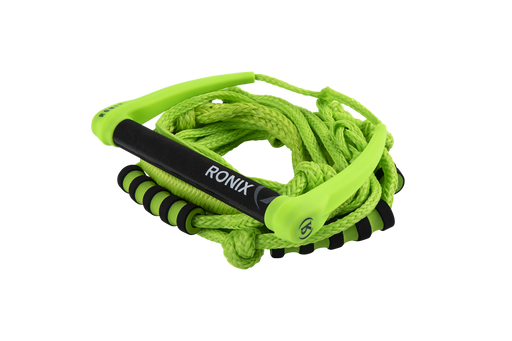 2025 Ronix Silicone Wakesurf Rope & Handle Green |Wakesports Unlimited