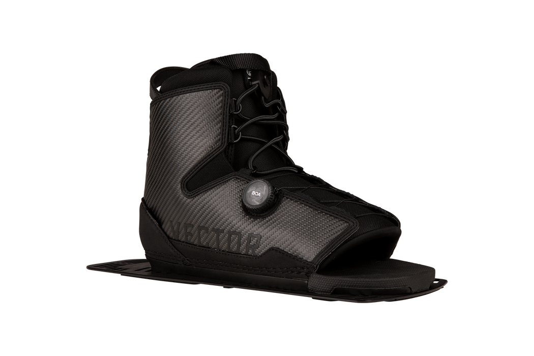 Radar Senate Alloy w/ Double Carbitex Vector Boa |Wakesports Unlimited - Rear Boot