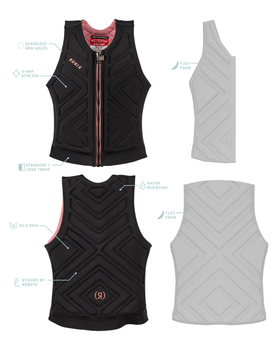 2025 Ronix Moon Stone Impact Vest | Wakesports Unlimited - Features