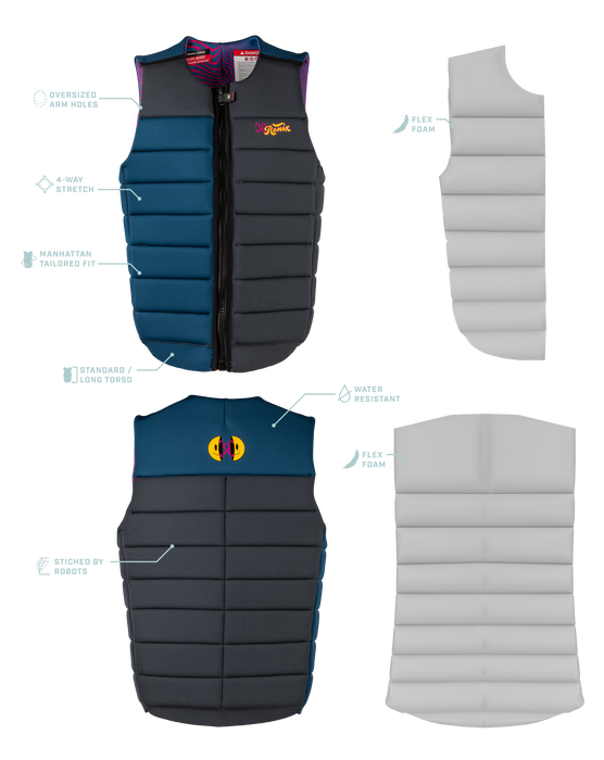 2025 Ronix Purple Haze Impact Vest | Wakesports Unlimited - Features