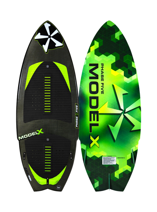 Product Photo 2025 Phase 5 Model X Wakesurf Board | Wakesports Unlimited