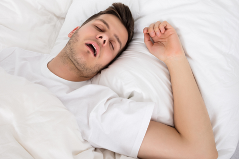 Snoring causes dry mouth