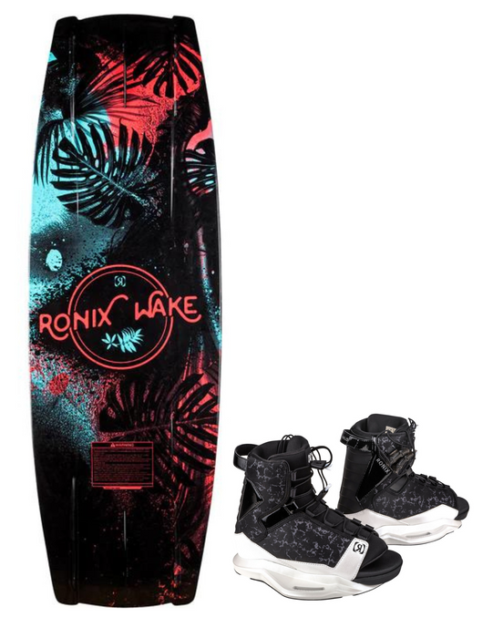 Ronix Krush Wakeboard Package w/ Halo Bindings 2024 | Wakesports Unlimited